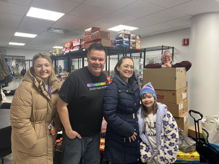 Joliet Pride Network Supports JJC’s “Feed the Need” Food Drive
